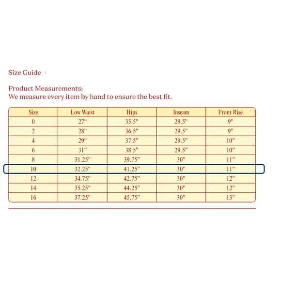 LISA SAYS GAH NWT Ellis Side Slits Low Rise Jean in Stonewash Indigo Size 10 - Picture 14 of 14